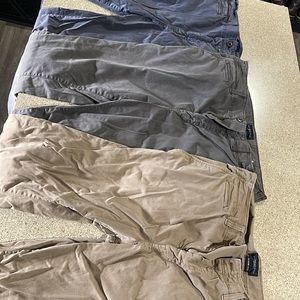 American Eagle Stretch Khakis